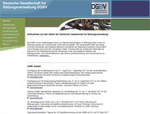 Tablet Screenshot of dgbv.de